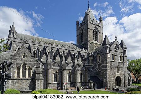 Christ Church Cathedral, Dublin, Ireland, Europe View Large Photo Image Stock Image - Christ Church Cathedral, Dublin, Ireland, Europe. Fotosearch