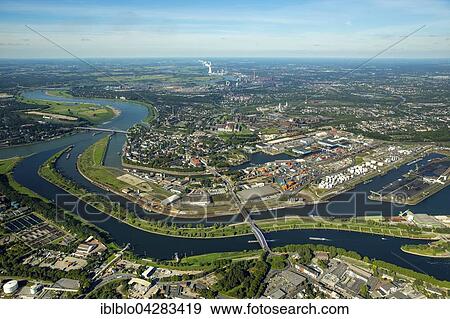 Duisburg harbor Duisport, Ruhr, Rhine-Herne Canal, inland water transport, container port, Duisburg, Ruhr district, North Rhine-Westphalia, Germany, Europe View Large Photo Image Stock Photo - Duisburg harbor Duisport, Ruhr, Rhine-Herne Canal, inland water transport, container port, Duisburg, Ruhr district, North Rhine-Westphalia, Germany, Europe. Fotosearch