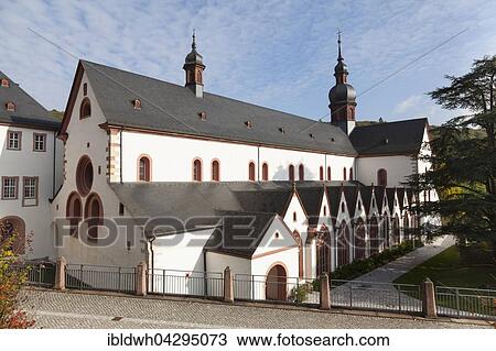 Stock Image - Eberbach Abbey, Eltville am Rhein, Rheingau, Hesse, Germany, Europe. Fotosearch