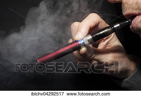Stock Photo - Electronic cigarette, Gosselies, Belgium, Europe. Fotosearch
