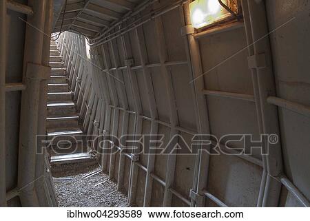 Stock Photo - Entrance bunker, military memorial, Mount Bental, Golan Heights, Israel, Asia. Fotosearch