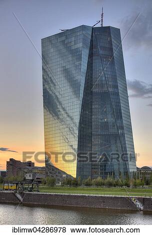 European Central Bank, ECB, dusk, Ostend, Frankfurt am Main, Hesse, Germany, Europe View Large Photo Image Stock Photo - European Central Bank, ECB, dusk, Ostend, Frankfurt am Main, Hesse, Germany, Europe. Fotosearch