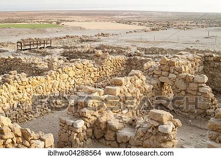 Excavation site of the Dead Sea Scrolls, Qumran writings, Israel, Asia View Large Photo Image Picture - Excavation site of the Dead Sea Scrolls, Qumran writings, Israel, Asia. Fotosearch