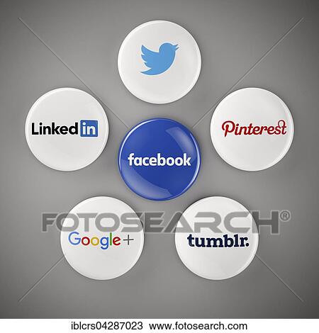 Facebook, Twitter, LinkedIn, Pinterest, Google+, tumblr, icons, buttons, leading social network websites View Large Photo Image Stock Image - Facebook, Twitter, LinkedIn, Pinterest, Google+, tumblr, icons, buttons, leading social network websites. Fotosearch