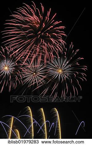 Fireworks, Brandenburg, Germany, Europe View Large Photo Image Stock Image - Fireworks, Brandenburg, Germany, Europe. Fotosearch