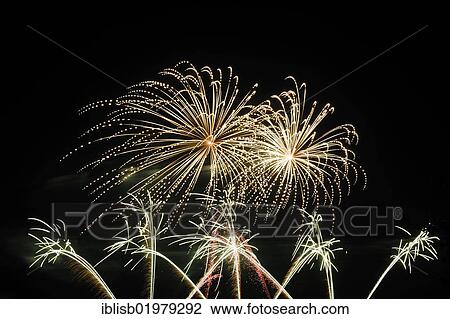 Fireworks, Brandenburg, Germany, Europe View Large Photo Image Stock Image - Fireworks, Brandenburg, Germany, Europe. Fotosearch