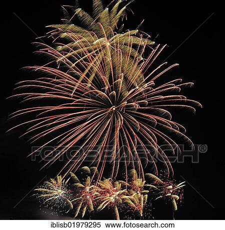 Fireworks, Brandenburg, Germany, Europe View Large Photo Image Stock Photography - Fireworks, Brandenburg, Germany, Europe. Fotosearch
