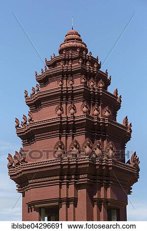 Five-headed Nagas at the Independence Monument, Phnom Penh, Cambodia, Asia View Large Photo Image Stock Image - Five-headed Nagas at the Independence Monument, Phnom Penh, Cambodia, Asia. Fotosearch