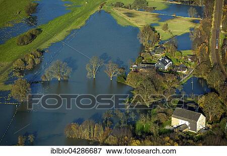Floods in the Ruhr flood plains in Winz, Ruhr, Ruhr Valley, Hattingen, Ruhr district, North Rhine-Westphalia, Germany, Europe View Large Photo Image Stock Photo - Floods in the Ruhr flood plains in Winz, Ruhr, Ruhr Valley, Hattingen, Ruhr district, North Rhine-Westphalia, Germany, Europe. Fotosearch