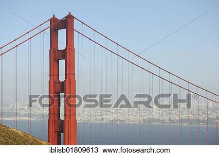 Golden Gate Bridge in the evening light, San Francisco, California, USA, North America View Large Photo Image Stock Image - Golden Gate Bridge in the evening light, San Francisco, California, USA, North America. Fotosearch