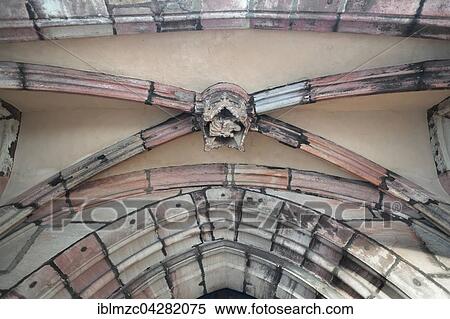 Gothic ceiling vault with capstone, Church of St. Lorenz, Nuremberg, Middle Franconia, Bavaria, Germany, Europe View Large Photo Image Stock Photography - Gothic ceiling vault with capstone, Church of St. Lorenz, Nuremberg, Middle Franconia, Bavaria, Germany, Europe. Fotosearch