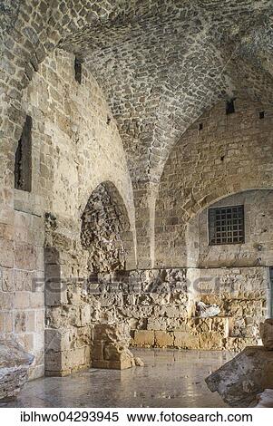Hospitallerian citadel, fortress of the Crusaders, UNESCO World Heritage Site historic centre Acre, Northern District, Israel, Asia View Large Photo Image Stock Photography - Hospitallerian citadel, fortress of the Crusaders, UNESCO World Heritage Site historic centre Acre, Northern District, Israel, Asia. Fotosearch