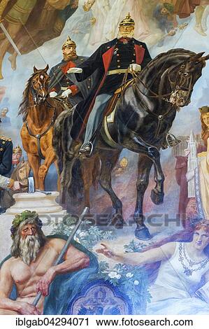 Imperial Hall, mural of Wilhelm I, Imperial Palace, Kaiserpfalz, UNESCO World Heritage Site, Goslar, Harz, Lower Saxony, Germany, Europe View Large Photo Image Stock Image - Imperial Hall, mural of Wilhelm I, Imperial Palace, Kaiserpfalz, UNESCO World Heritage Site, Goslar, Harz, Lower Saxony, Germany, Europe. Fotosearch