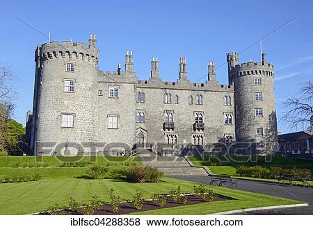 Kilkenny Castle, Ireland, Europe View Large Photo Image Stock Photo - Kilkenny Castle, Ireland, Europe. Fotosearch