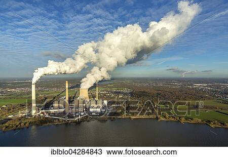Kraftwerk Voerde coal power plant on the Rhine, emissions, smoke, smokestacks, cooling tower, Voerde, Ruhr district, North Rhine-Westphalia, Germany, Europe View Large Photo Image Stock Image - Kraftwerk Voerde coal power plant on the Rhine, emissions, smoke, smokestacks, cooling tower, Voerde, Ruhr district, North Rhine-Westphalia, Germany, Europe. Fotosearch