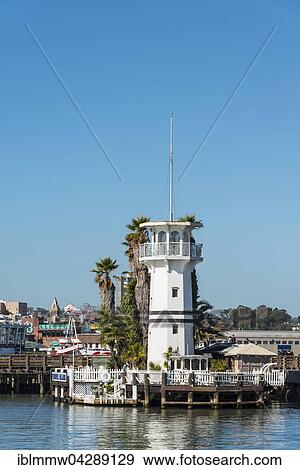 Lighthouse at Pier 39, San Francisco, California, USA, North America View Large Photo Image Stock Photo - Lighthouse at Pier 39, San Francisco, California, USA, North America. Fotosearch