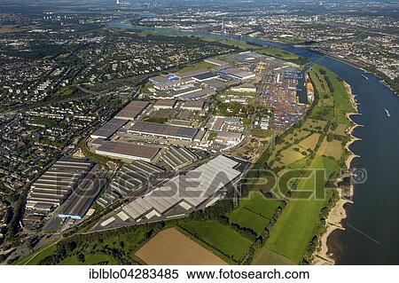 Stock Photography - Logport I Duisport, logistics center Rheinhausen, Duisburg, Ruhr district, North Rhine-Westphalia, Germany, Europe. Fotosearch
