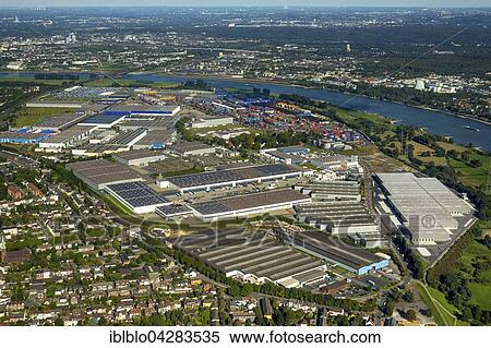 Stock Photography - Logport I Duisport, logistics center Rheinhausen, Duisburg, Ruhr district, North Rhine-Westphalia, Germany, Europe. Fotosearch