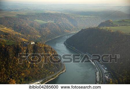 Loreley, slate rock formation, UNESCO World Heritage Upper Middle Rhine Valley near St. Goarshausen, Rhine Valley, Rhine, Rhineland-Palatinate, Germany, Europe View Large Photo Image Stock Image - Loreley, slate rock formation, UNESCO World Heritage Upper Middle Rhine Valley near St. Goarshausen, Rhine Valley, Rhine, Rhineland-Palatinate, Germany, Europe. Fotosearch