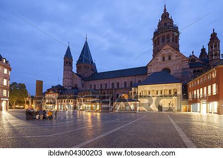 Mainz Cathedral and Heunensaule, marketplace, Mainz, Rhineland-Palatinate, Germany, Europe View Large Photo Image Stock Image - Mainz Cathedral and Heunensaule, marketplace, Mainz, Rhineland-Palatinate, Germany, Europe. Fotosearch