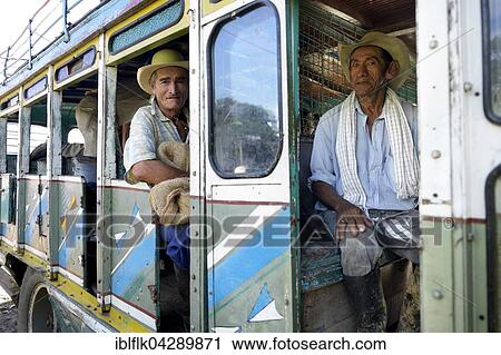 Men on public bus, San Francisco, Antioquia Department, Colombia, South America View Large Photo Image Stock Image - Men on public bus, San Francisco, Antioquia Department, Colombia, South America. Fotosearch