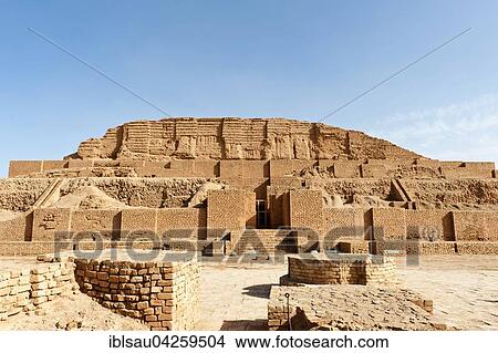Middle-Elamite royal city with Ziggurat, Mesopotamian temple tower, Chogha Zanbil, antique Dur Untash, UNESCO World Heritage List, Khuzestan, Iran, Asia View Large Photo Image Picture - Middle-Elamite royal city with Ziggurat, Mesopotamian temple tower, Chogha Zanbil, antique Dur Untash, UNESCO World Heritage List, Khuzestan, Iran, Asia. Fotosearch