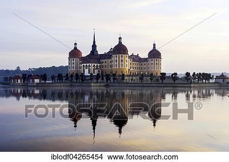 Moritzburg Castle, hunting lodge, at the Moritzburg Lakes, Moritzburg, Saxony, Germany, Europe View Large Photo Image Picture - Moritzburg Castle, hunting lodge, at the Moritzburg Lakes, Moritzburg, Saxony, Germany, Europe. Fotosearch
