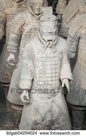 Museum of the Terracotta Warriors, Mausoleum of the first Qin Emperor, Xian, Shaanxi Province, China, Asia View Large Photo Image Picture - Museum of the Terracotta Warriors, Mausoleum of the first Qin Emperor, Xian, Shaanxi Province, China, Asia. Fotosearch
