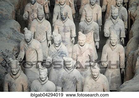 Museum of the Terracotta Warriors, Mausoleum of the first Qin Emperor, Xian, Shaanxi Province, China, Asia View Large Photo Image Stock Photo - Museum of the Terracotta Warriors, Mausoleum of the first Qin Emperor, Xian, Shaanxi Province, China, Asia. Fotosearch