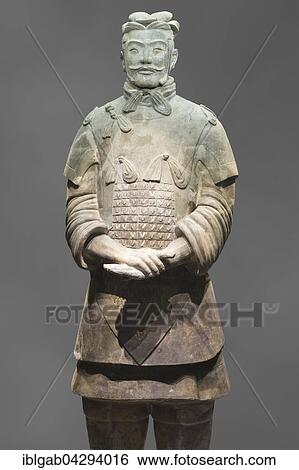 Museum of the Terracotta Warriors, High-ranking Officer, Mausoleum of the first Qin Emperor, Xian, Shaanxi Province, China, Asia View Large Photo Image Stock Photograph - Museum of the Terracotta Warriors, High-ranking Officer, Mausoleum of the first Qin Emperor, Xian, Shaanxi Province, China, Asia. Fotosearch