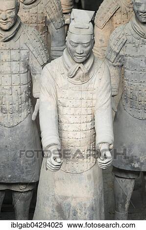 Museum of the Terracotta Warriors, Mausoleum of the first Qin Emperor, Xian, Shaanxi Province, China, Asia View Large Photo Image Stock Photography - Museum of the Terracotta Warriors, Mausoleum of the first Qin Emperor, Xian, Shaanxi Province, China, Asia. Fotosearch