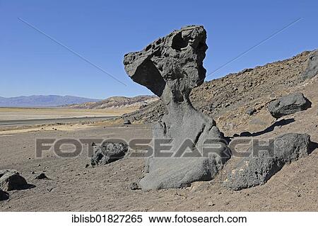 Stock Photography - Mushroom Rock, Death Valley National Park, California, USA. Fotosearch