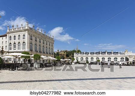 Stock Image - Place Stanislas square, UNESCO World Heritage Site, Nancy, Meurthe-et-Moselle, Lorraine, France, Europe. Fotosearch