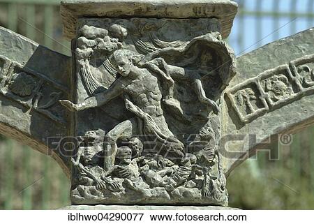 Resurrection of the prophet Ezekiel, relief on the Knesset Menorah, sculptor Benno Elkan, Jerusalem, Israel, Asia View Large Photo Image Stock Photo - Resurrection of the prophet Ezekiel, relief on the Knesset Menorah, sculptor Benno Elkan, Jerusalem, Israel, Asia. Fotosearch