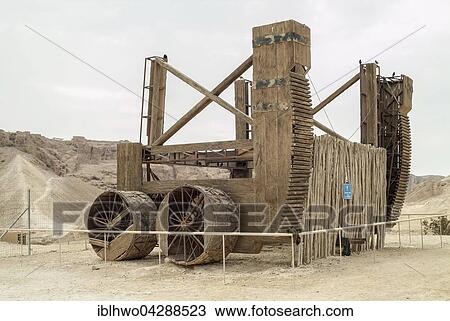 Roman slingshot, replica, Masada, Jewish fortress, about 30 v. Chr., Masada National Park, UNESCO World Heritage, Israel, Asia View Large Photo Image Stock Image - Roman slingshot, replica, Masada, Jewish fortress, about 30 v. Chr., Masada National Park, UNESCO World Heritage, Israel, Asia. Fotosearch