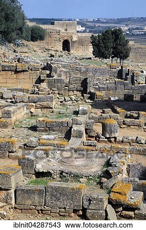 Ruins of the necropolis of Chellah, Rabat, Rabat province, Morocco, Africa View Large Photo Image Stock Image - Ruins of the necropolis of Chellah, Rabat, Rabat province, Morocco, Africa. Fotosearch