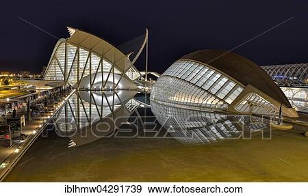 Science Museum Museo de las Ciencias and 3D cinema L'Hemisferic, Ciudad de las Artes y de las Ciencias, City of Arts and Sciences, Valencia, Spain, Europe View Large Photo Image Stock Photo - Science Museum Museo de las Ciencias and 3D cinema L'Hemisferic, Ciudad de las Artes y de las Ciencias, City of Arts and Sciences, Valencia, Spain, Europe. Fotosearch