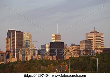 Skyline, Montreal, Quebec Province, Canada, North America View Large Photo Image Picture - Skyline, Montreal, Quebec Province, Canada, North America. Fotosearch