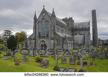St. Canice's Cathedral and Round Tower, Kilkenny, Ireland, Europe View Large Photo Image Stock Image - St. Canice's Cathedral and Round Tower, Kilkenny, Ireland, Europe. Fotosearch