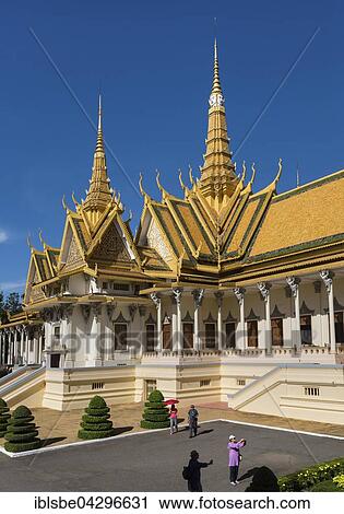Throne hall, Preah Tineang Tevea Vinichhay, coronation hall, Royal Palace, Phnom Penh, Cambodia, Asia View Large Photo Image Stock Image - Throne hall, Preah Tineang Tevea Vinichhay, coronation hall, Royal Palace, Phnom Penh, Cambodia, Asia. Fotosearch