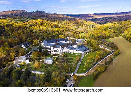 Aerial view, Eberbach Monastery, Eltville am Rhein, Hesse, Germany, Europe View Large Photo Image Stock Image - Aerial view, Eberbach Monastery, Eltville am Rhein, Hesse, Germany, Europe. Fotosearch