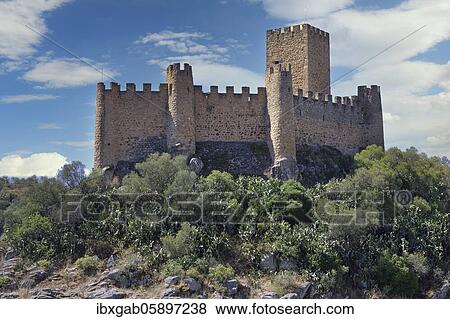Almourol castle on the Tagus river, Ribatejo, Portugal, Europe View Large Photo Image Stock Photo - Almourol castle on the Tagus river, Ribatejo, Portugal, Europe. Fotosearch