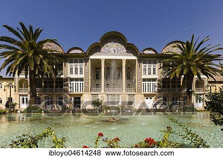 Stock Photo - Bagh-e Eram, Eram Garden or Garden of Paradise, Shiraz, Iran, Asia. Fotosearch