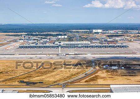 Berlin Brandenburg Airport BER Airport Terminal Aerial photograph, Berlin, Germany, Europe View Large Photo Image Stock Image - Berlin Brandenburg Airport BER Airport Terminal Aerial photograph, Berlin, Germany, Europe. Fotosearch