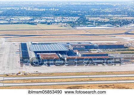 Berlin Brandenburg Airport BER Airport Terminal Südpier Aerial photograph, Berlin, Germany, Europe View Large Photo Image Stock Image - Berlin Brandenburg Airport BER Airport Terminal Südpier Aerial photograph, Berlin, Germany, Europe. Fotosearch