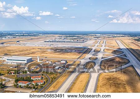 Berlin Brandenburg Airport BER Airport Terminal Aerial photograph, Berlin, Germany, Europe View Large Photo Image Stock Image - Berlin Brandenburg Airport BER Airport Terminal Aerial photograph, Berlin, Germany, Europe. Fotosearch