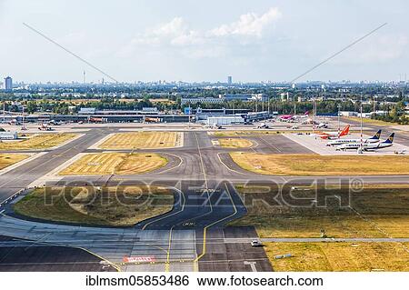 Berlin Schönefeld Airport SXF Airport Terminal Aerial photograph, Berlin, Germany, Europe View Large Photo Image Stock Photograph - Berlin Schönefeld Airport SXF Airport Terminal Aerial photograph, Berlin, Germany, Europe. Fotosearch