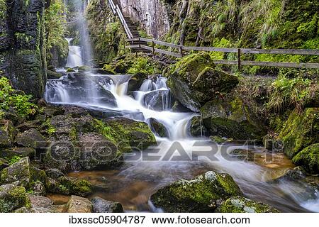 Black Forest, Menzenschwander Alb, waterfalls in autumn, Baden-Württemberg, Germany, Europe View Large Photo Image Stock Photo - Black Forest, Menzenschwander Alb, waterfalls in autumn, Baden-Württemberg, Germany, Europe. Fotosearch