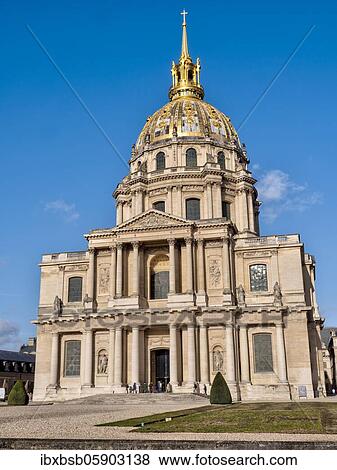 Building of the Hôtel des Invalides, Paris, France, Europe View Large Photo Image Stock Photo - Building of the Hôtel des Invalides, Paris, France, Europe. Fotosearch
