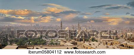 Cairo with Al-Azhar mosque, Cairo, Egypt, Africa View Large Photo Image Stock Image - Cairo with Al-Azhar mosque, Cairo, Egypt, Africa. Fotosearch